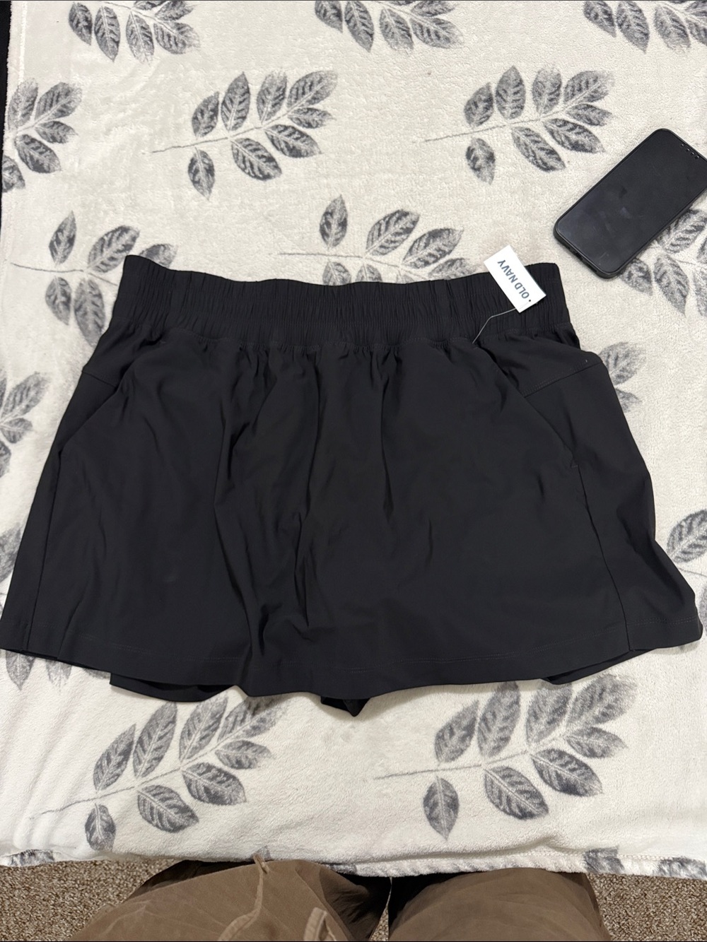 Black Women’s Athletic Shorts with Pockets